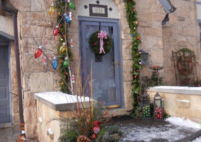 Whimsical winter decorating