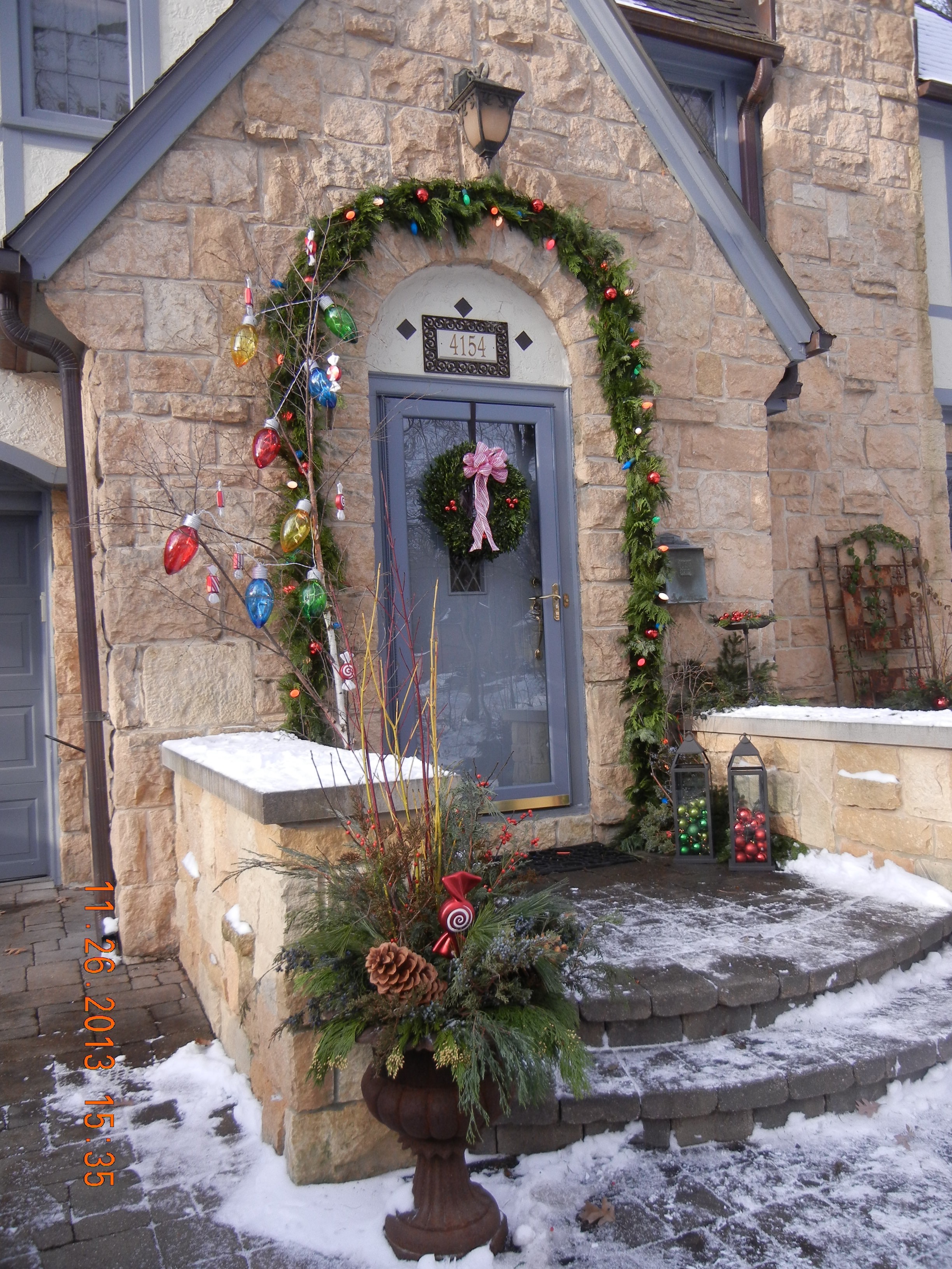 Whimsical winter decorating