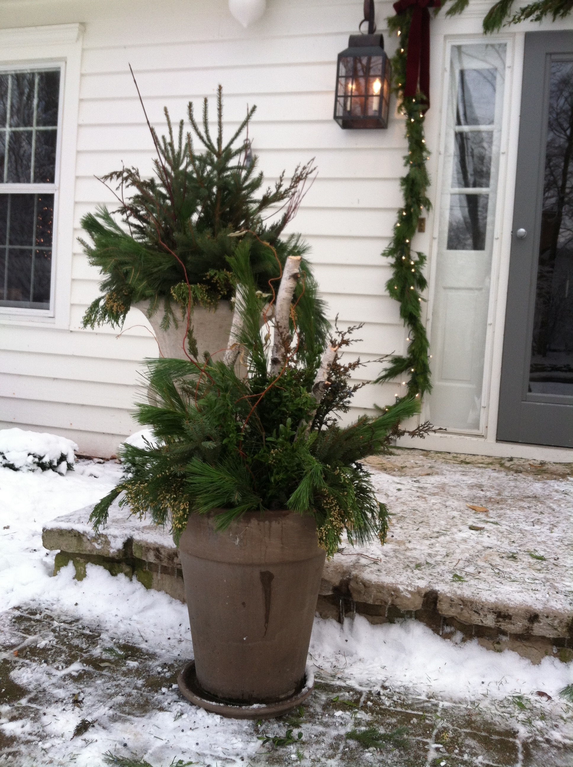 Simple winter decor