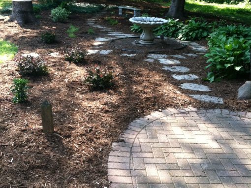 Landscaped garden