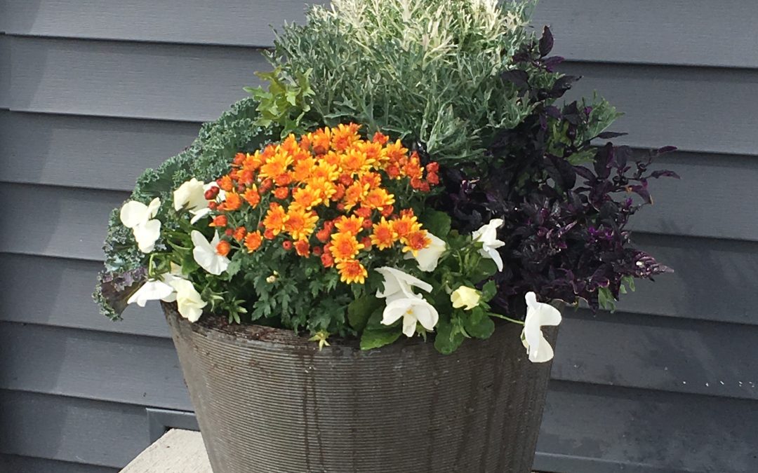 Simple fall container