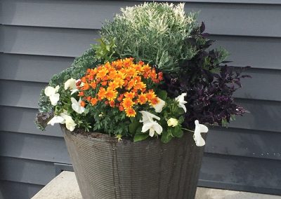 Simple fall container