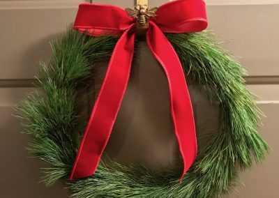 Holiday Quilt Wreath