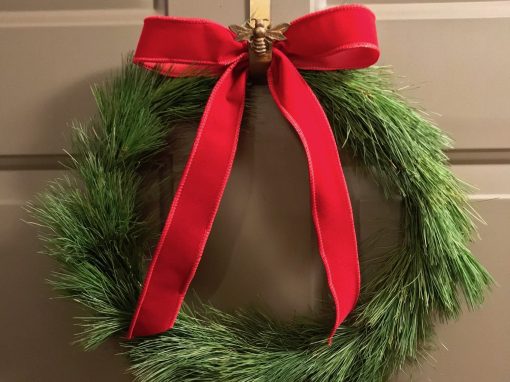 Holiday Quilt Wreath