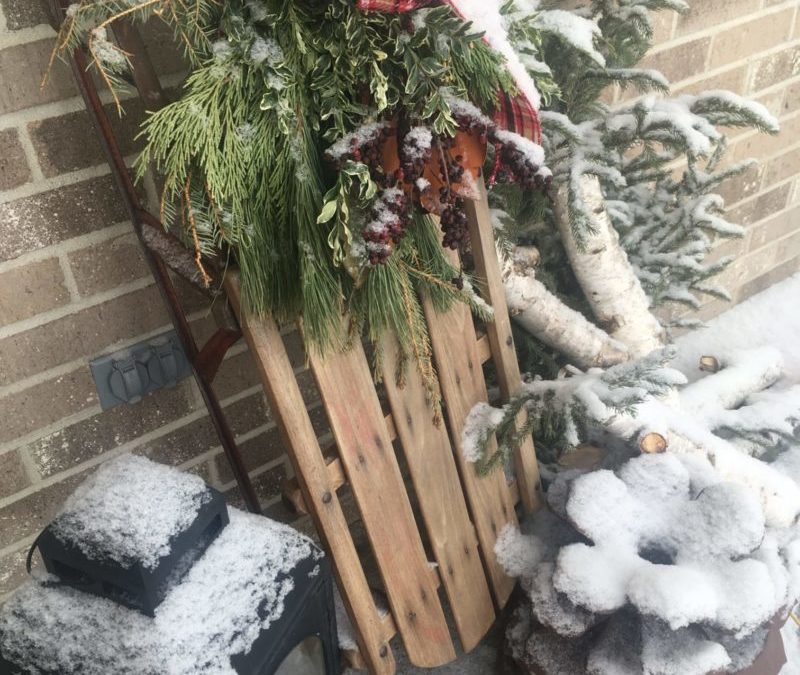 Dusting on the Decor