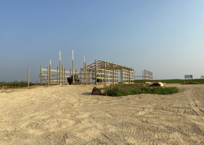 Framing Begins.