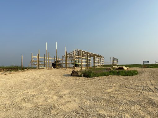 Framing Begins.